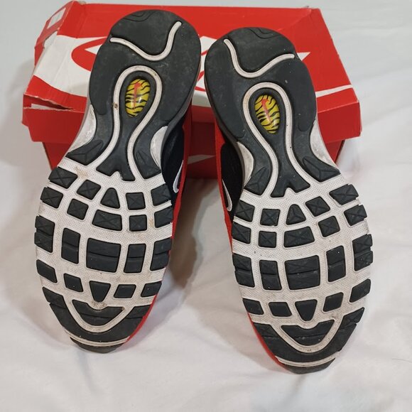 Nike Air Max 97 QS CT4525-001 Mens Sz 9 Black Chile Red Yellow Running Shoes main image 9
